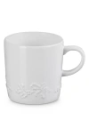 Le Creuset Holly 12oz London Mug With $2 Credit In White