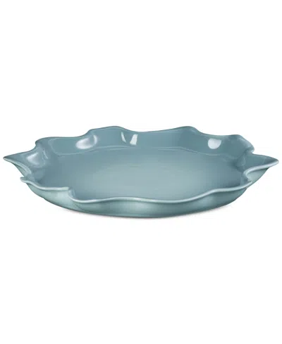 Le Creuset Iris Collection Serving Platter In Blue