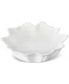 Le Creuset Iris Stoneware Serving Bowl In White