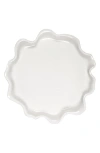 Le Creuset Iris Stoneware Serving Platter In White