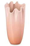 Le Creuset Iris Stoneware Vase In Peche