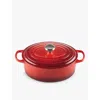 Le Creuset Signature Oval Cast-iron Casserole Dish Cerise