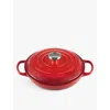 Le Creuset Signature Shallow Cast-iron Casserole Dish 26cm Cerise