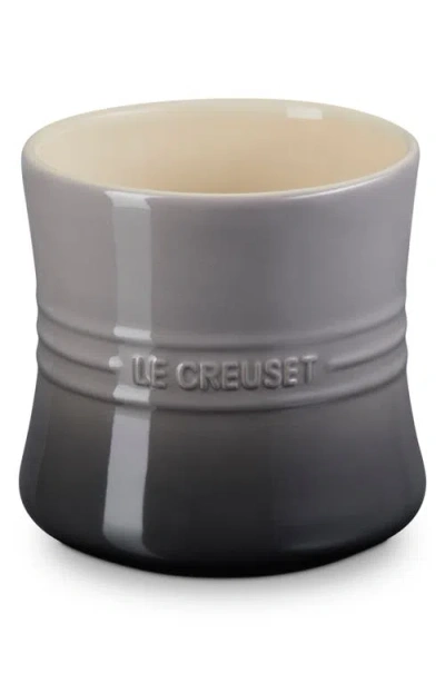 Le Creuset Large Stoneware Utensil Crock In Oyster