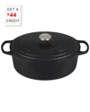Le Creuset Lecreuset New 6.75qt Signature Oval Dutch Oven With $44 Credit