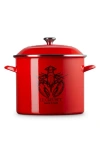 Le Creuset Lobster Seafood Stock Pot In Carmin