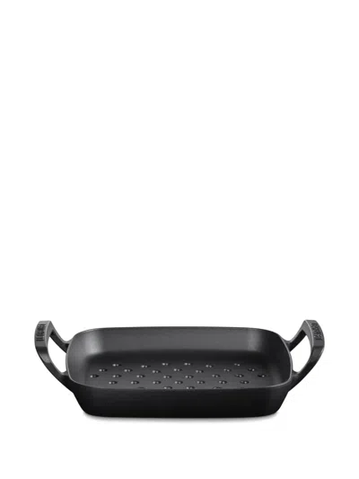 LE CREUSET LOGO-EMBOSSED GRILL PAN