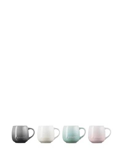 Le Creuset Logo Mug (set Of Four) In Multi
