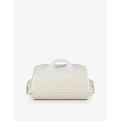 Le Creuset Meringue Stoneware Butter Dish 17cm