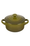 Le Creuset Mini Round Baking Dish In Olive
