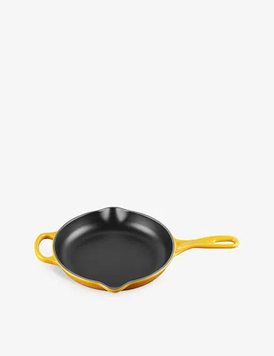 Le Creuset Nectar Signature Round Cast Iron Skillet In Nectar