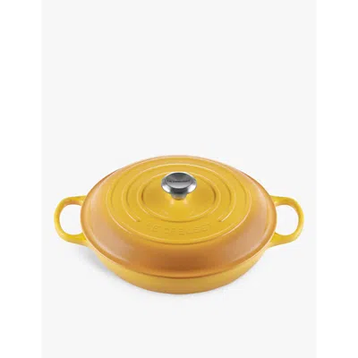 Le Creuset Signature Shallow Cast-iron Casserole Dish 26cm Nectar