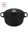 Le Creuset 3 1/2-quart Signature Round Enamel Cast Iron French/dutch Oven