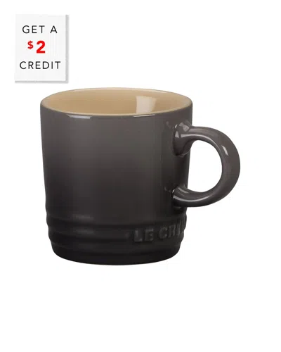 Le Creuset New Espresso Mug With $2 Credit In Black