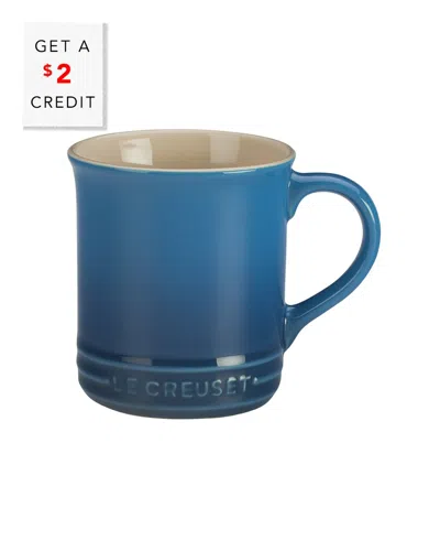 Le Creuset New Mug With $2 Credit In Blue