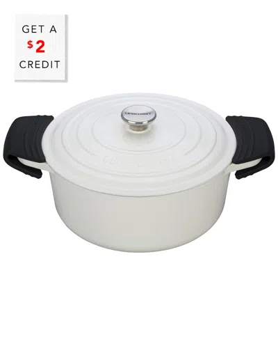 Le Creuset New Silicone Pot Grips Set With $2 Credit In White