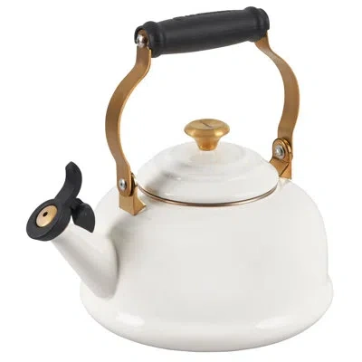 Le Creuset Noel Collection 1.7 Qt Enamel On Steel Teakettle In White