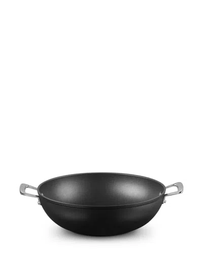 Le Creuset Non-stick Wok (32cm) In 黑色