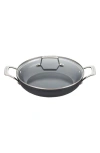 Le Creuset Nonstick Ceramic 3.5-quart Shallow Braiser In Ceramic