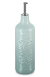 Le Creuset Olive Branch Stoneware Oil Cruet In Gray