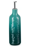 Le Creuset Olive Branch Stoneware Oil Cruet In Green