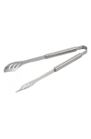 Le Creuset Alpine Outdoor Stainless Steel Bbq Tongs In Stainless Steel