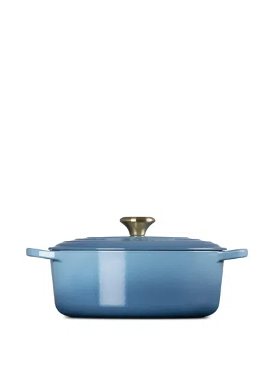 Le Creuset Oval Casserole Dish In Blue