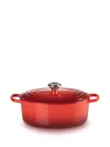 Le Creuset Oval Pot 29cm In Red