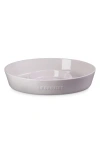 Le Creuset Oval Stoneware Chip & Dip Platter In Neutral
