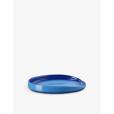 Le Creuset Oval Stoneware Spoon Rest In Azure Blue