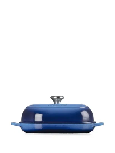 Le Creuset Oval-shaped Lidded Casserole Dish In Blue