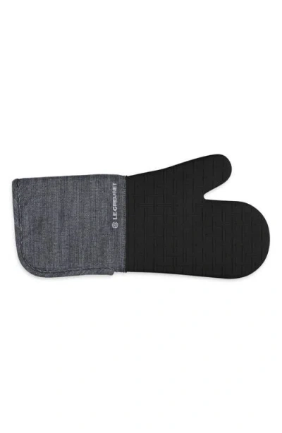 Le Creuset Oven Mitt In Noir