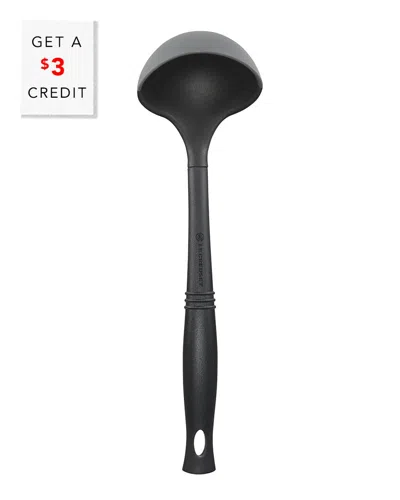 Le Creuset Oyster Revolution Bi-material Ladle With $3 Credit In Grey