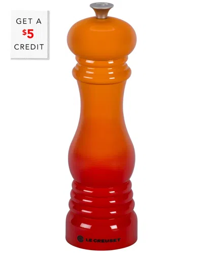 LE CREUSET LE CREUSET PEPPER MILL WITH $5 CREDIT