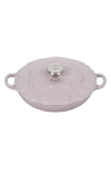 Le Creuset Petal Signature Braiser In Shallot