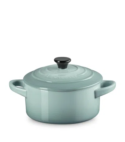 Le Creuset Petite Stoneware Round Casserole Dish In Green