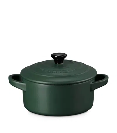 Le Creuset Petite Stoneware Round Casserole Dish In Green