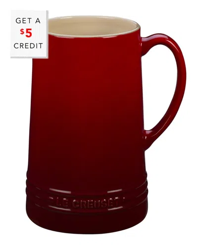 Le Creuset Pitcher With $5 Credit In Red