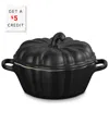 Le Creuset Pumpkin Mini Cocotte With $5 Credit