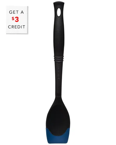 Le Creuset Revolution Bi-material Saute Spoon With $3 Credit In Black