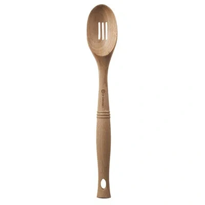 Le Creuset Revolution® Wood Slotted Spoon In Natural