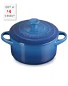 Le Creuset Round Cocotte With $4 Credit