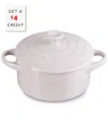 Le Creuset Round Cocotte With $4 Credit