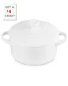 Le Creuset Round Cocotte With $4 Credit