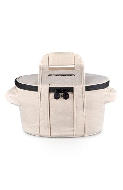 Le Creuset Round Dutch Oven Tote In Pink
