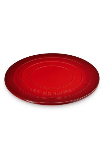 Le Creuset Round Pizza Stone In Cerise