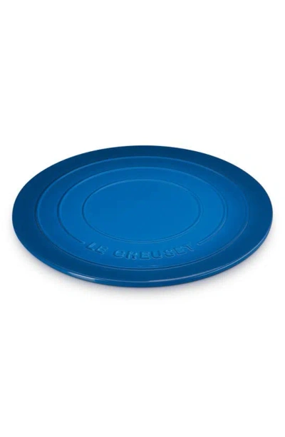Le Creuset Round Pizza Stone In Blue