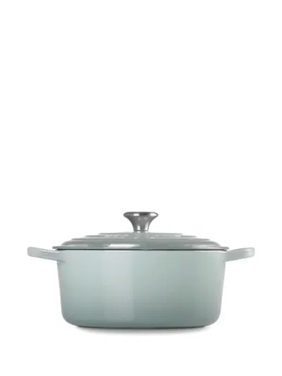 Le Creuset Round-shape Casserole (22cm) In Blue