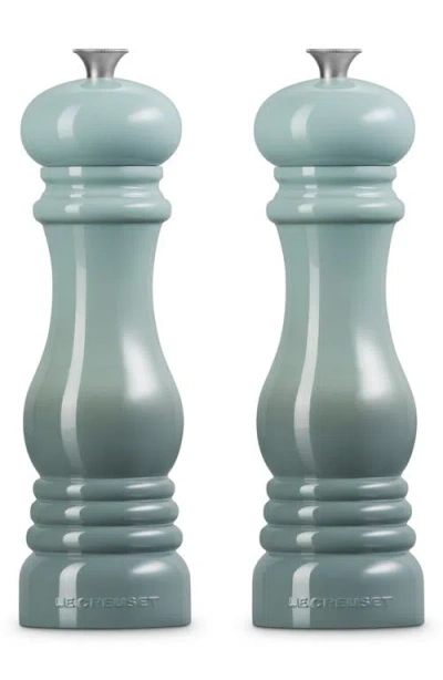 Le Creuset Salt & Pepper Mill Set In Sea Salt