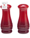 Le Creuset Salt & Pepper Shaker Set In Red